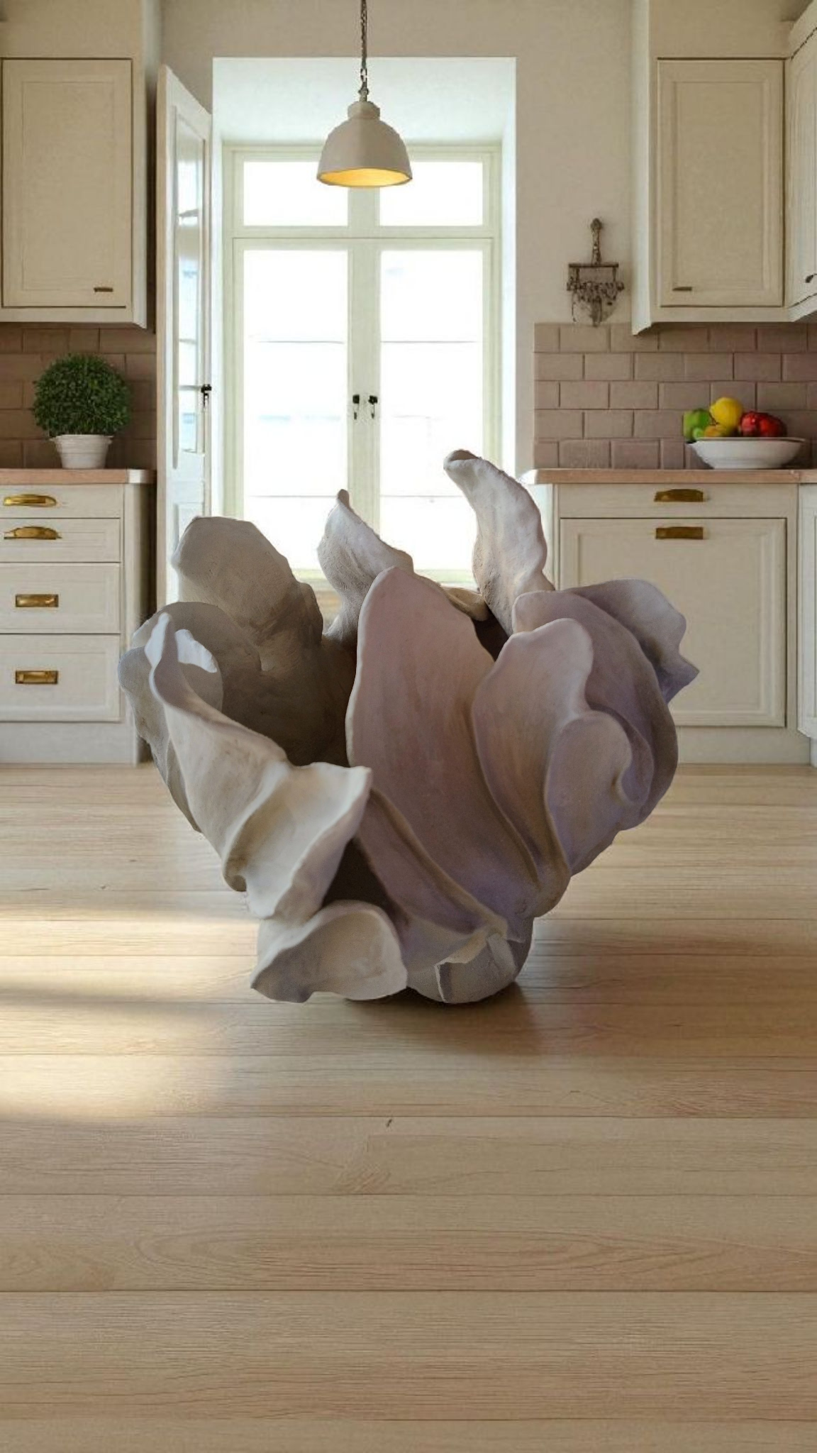 Organische skulpturale Keramik Vase