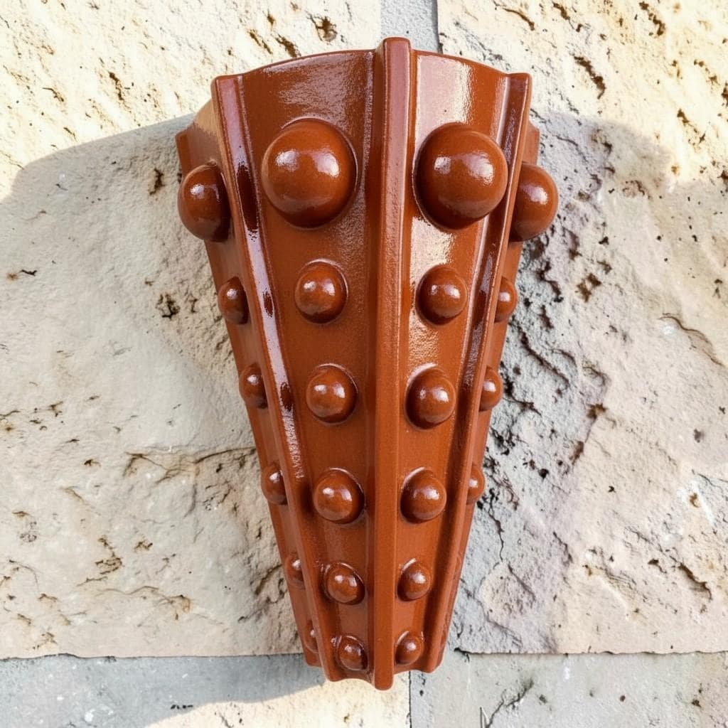 Queen — Wall Sconce, handmade ceramic