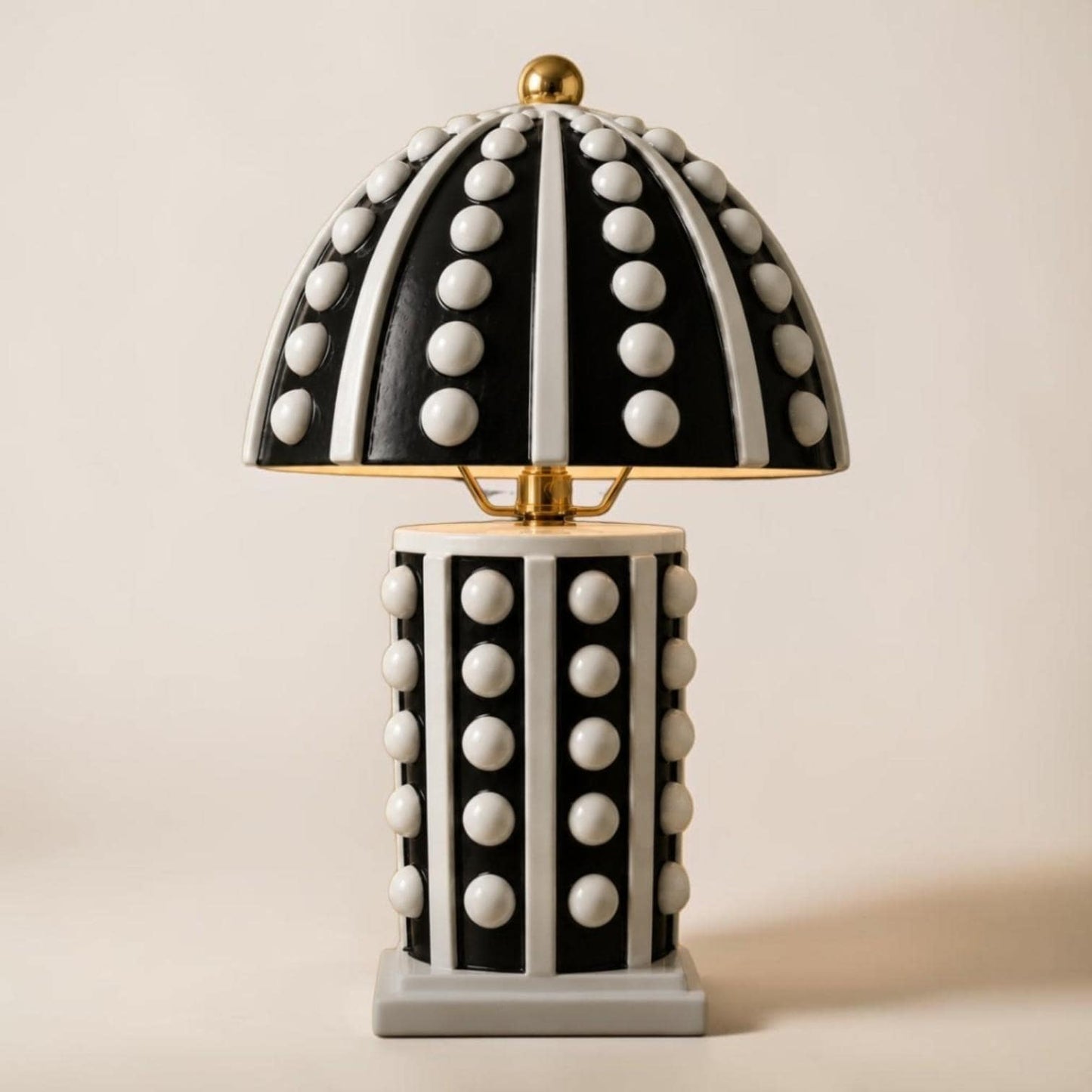 Mushroom Table Lamp — Handmade Ceramic