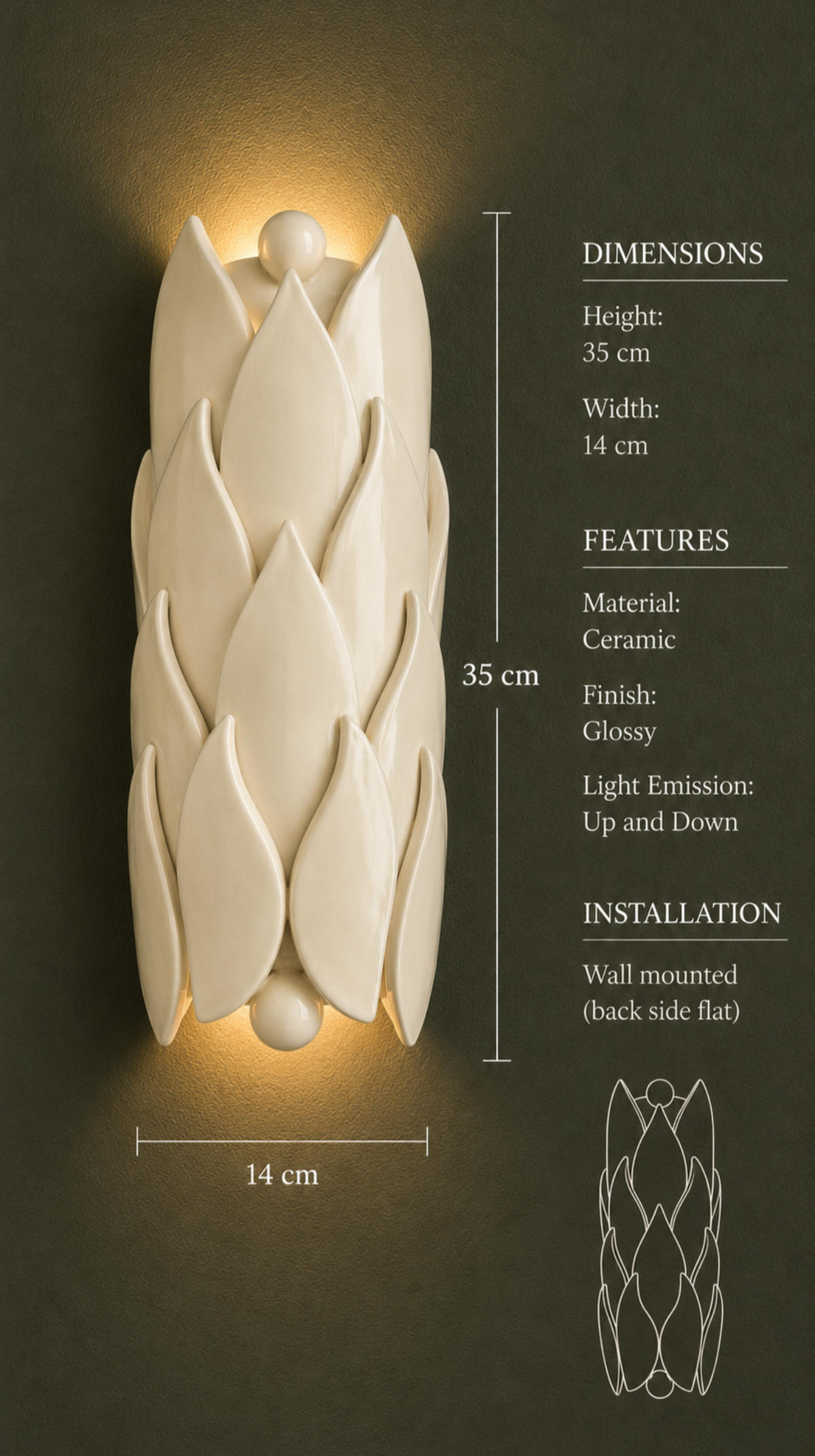 Carlotta — Wall Sconce