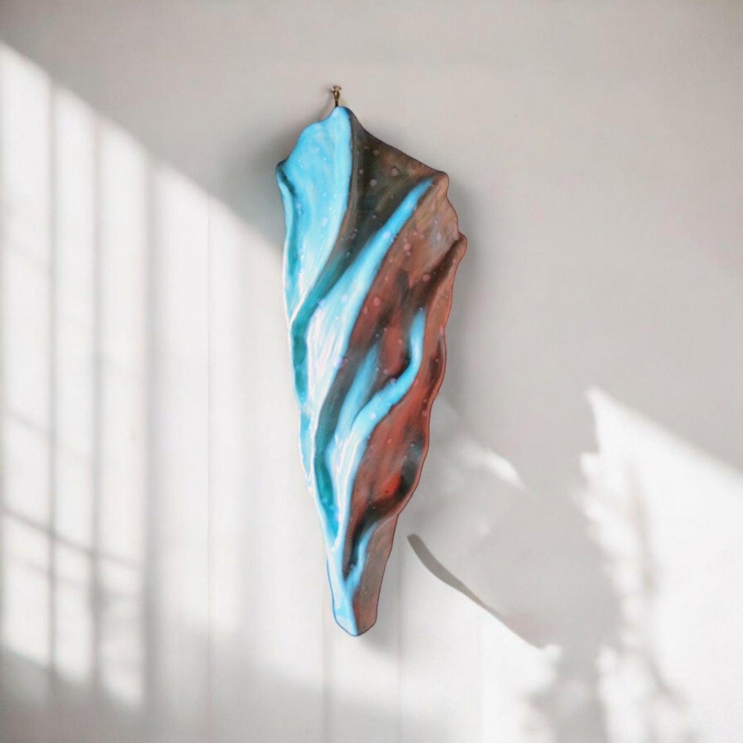 Calyx — Wall Light, handmade ceramic