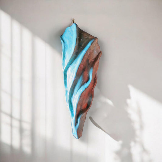 Calyx — Wall Light, handmade ceramic