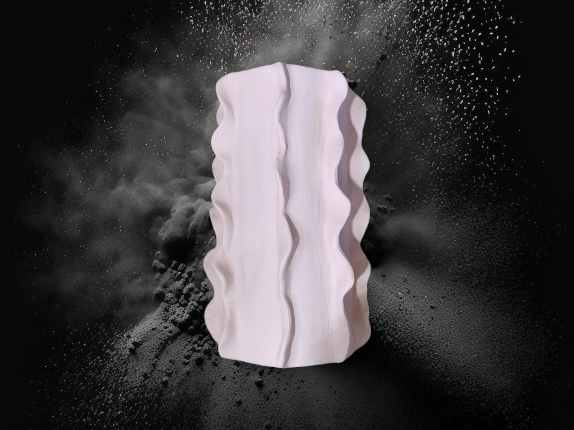 Sea — Wall Light, handmade ceramic