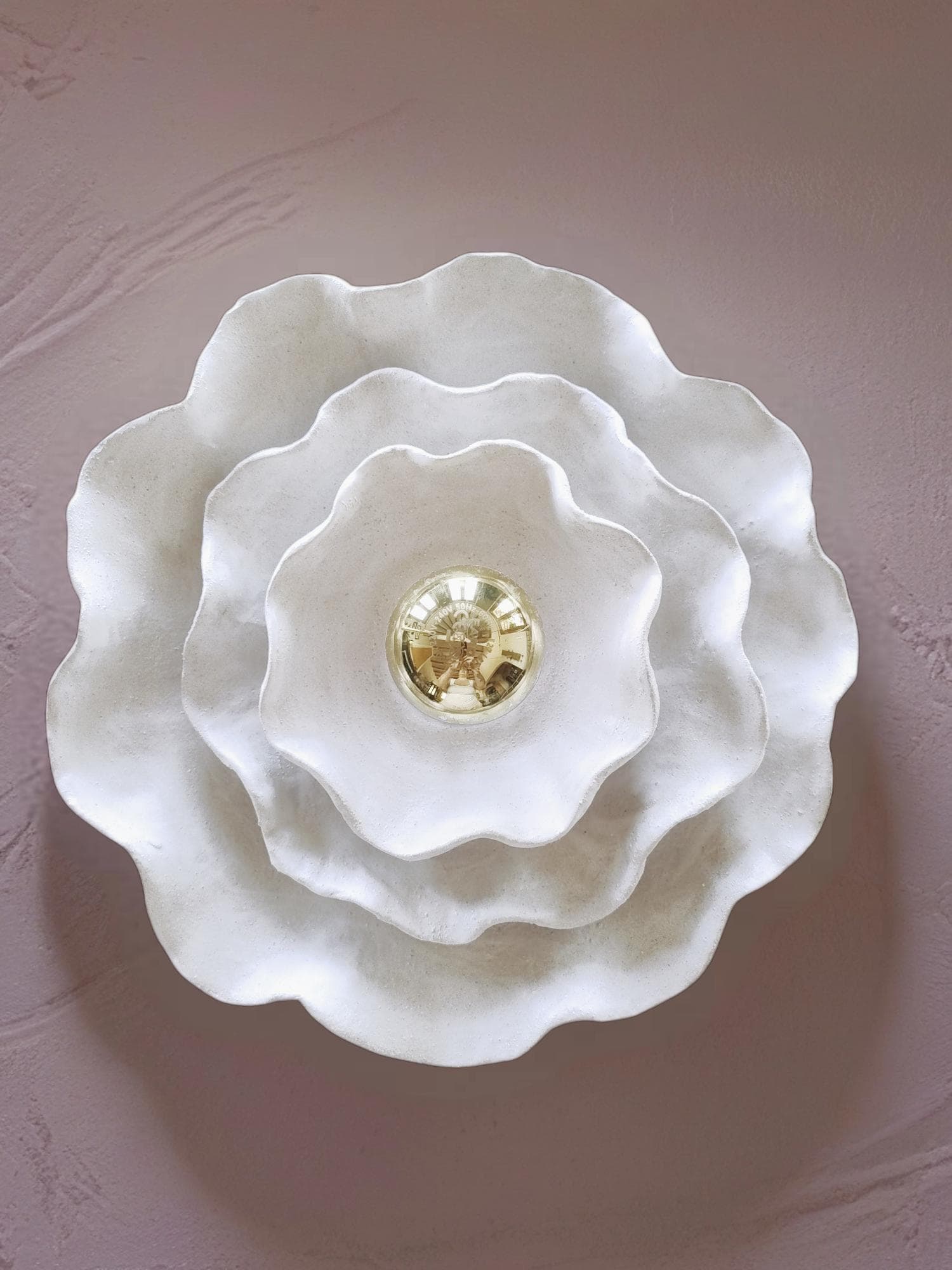 Flora — Wall Light, handmade ceramic
