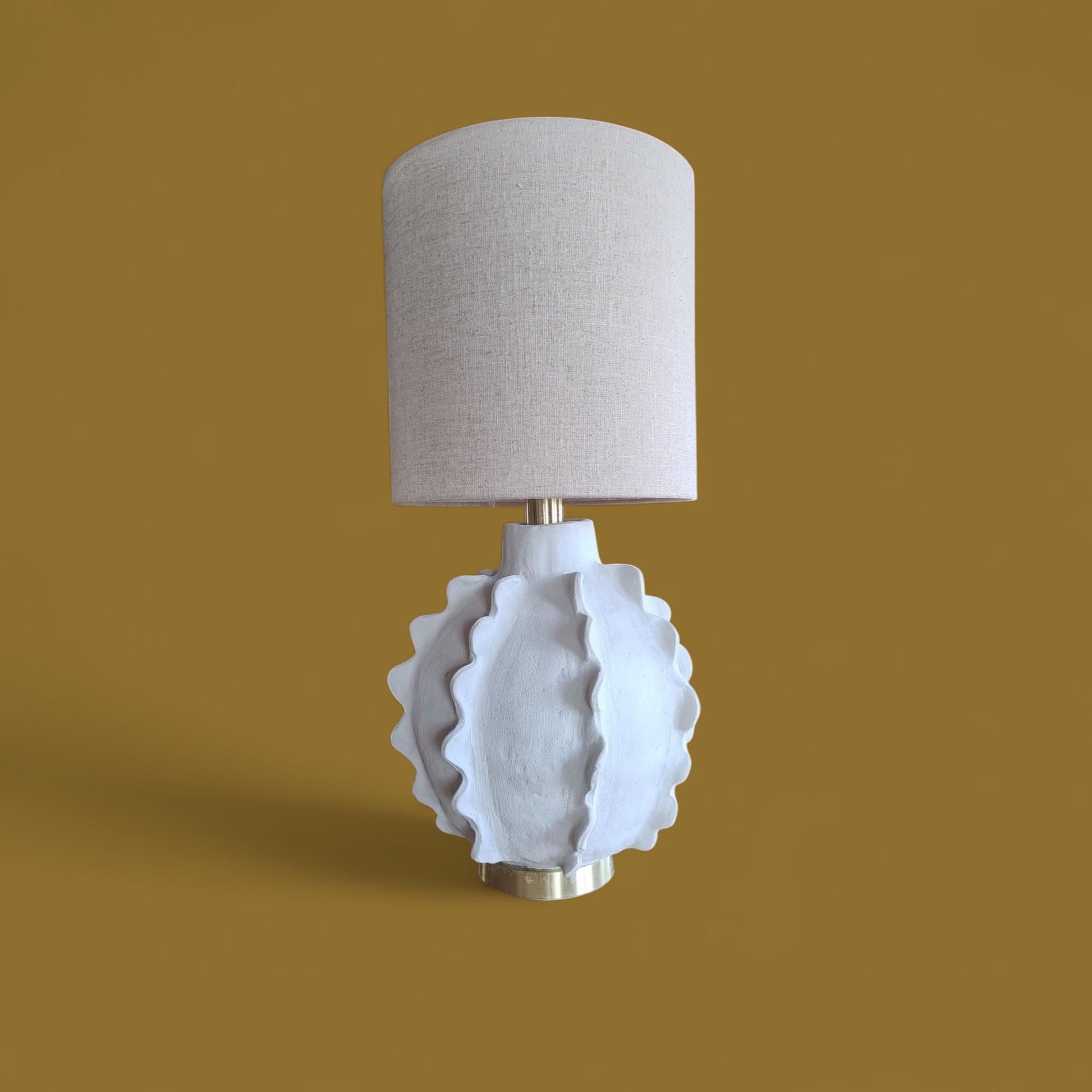 Waves — Table Lamp, handmade ceramic
