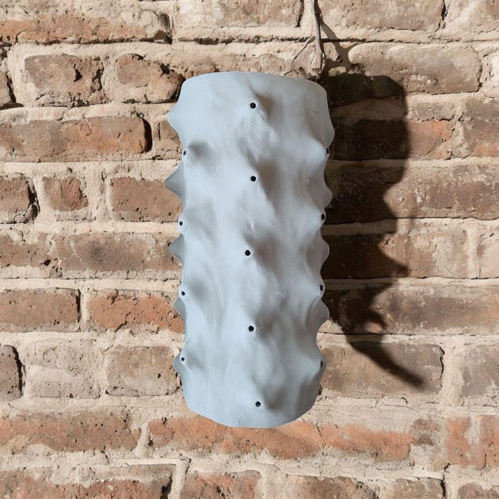 Spike — Wall Sconce, handmade ceramic