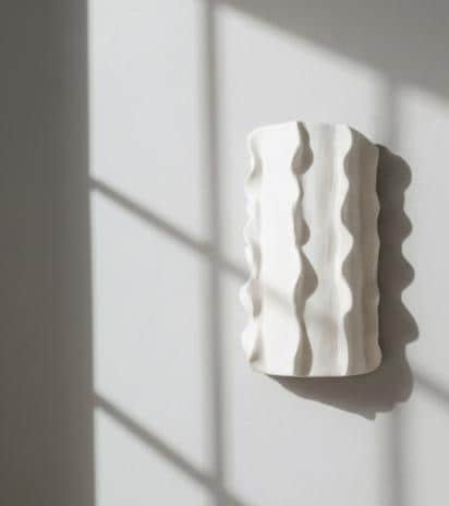 Sea — Wall Light, handmade ceramic