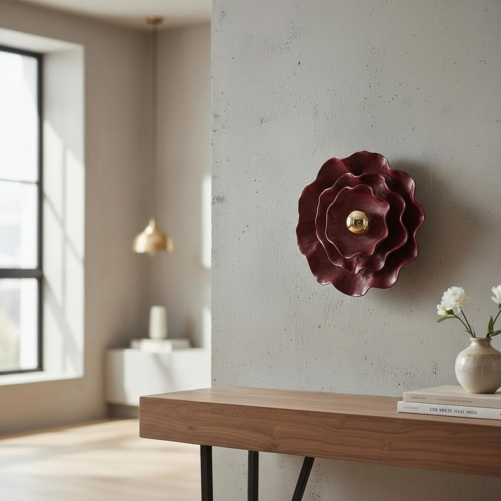 Flora — Wall Light, handmade ceramic
