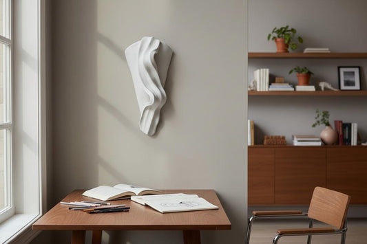 Rose — Wall Sconce, handmade ceramic