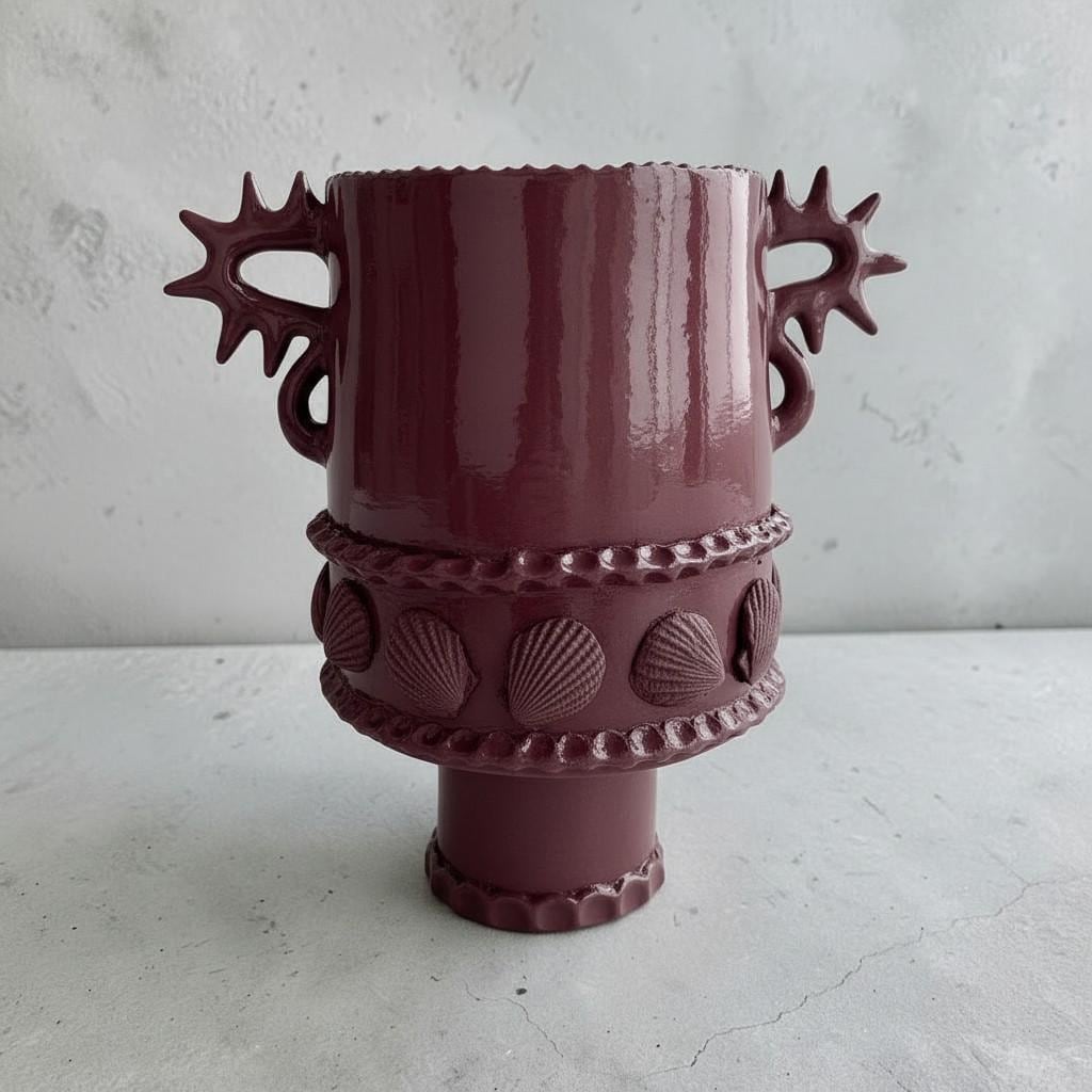 Coastal Vase, handmade ceramic