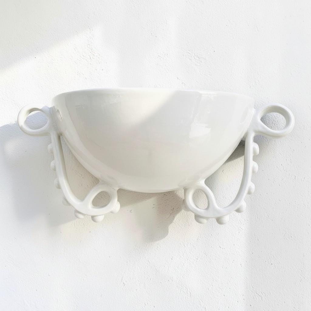 Amber — Wall Sconce, handmade ceramic
