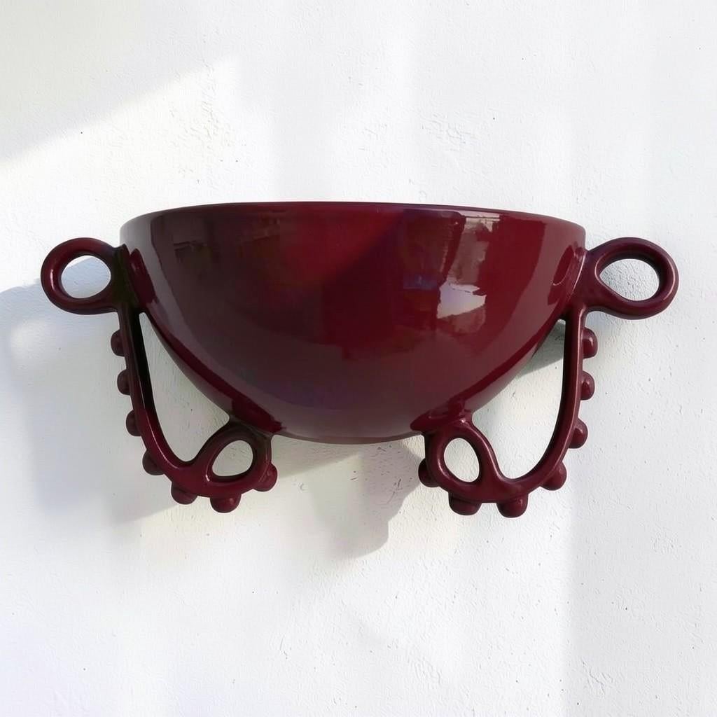 Amber — Wall Sconce, handmade ceramic