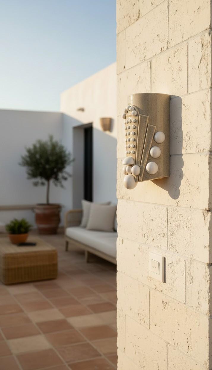 Marlene — Wall Sconce, handmade ceramic