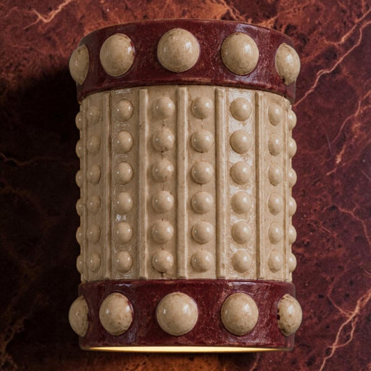 Livia — Wall Sconce, handmade ceramic