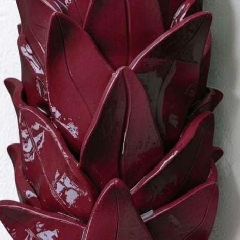 Camille — Wall Sconce, handmade ceramic