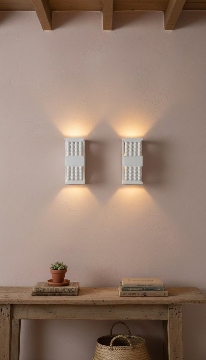 Vega — Wall Sconce, handmade ceramic