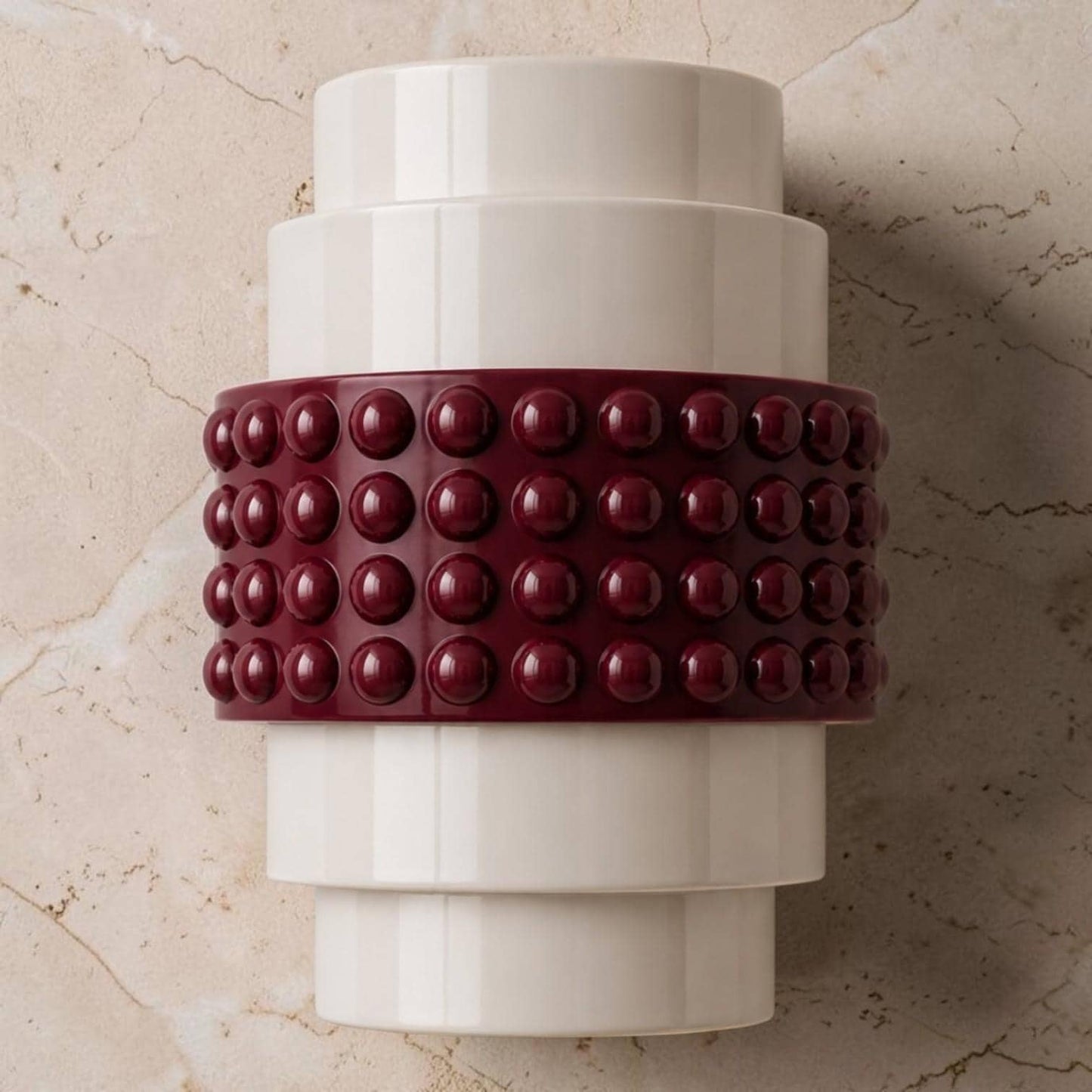 Suri — Wall Sconce, handmade ceramic