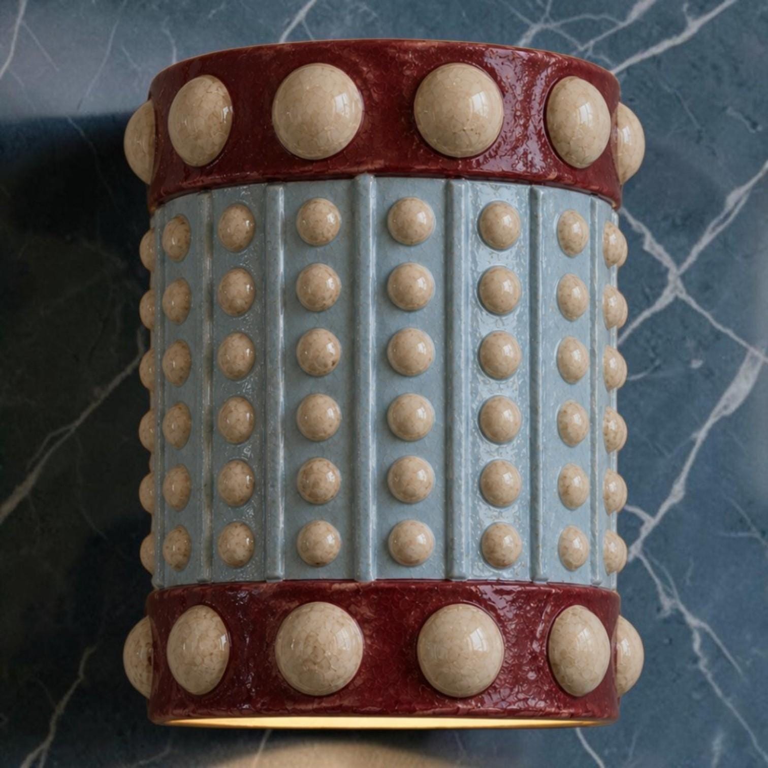 Livia — Wall Sconce, handmade ceramic