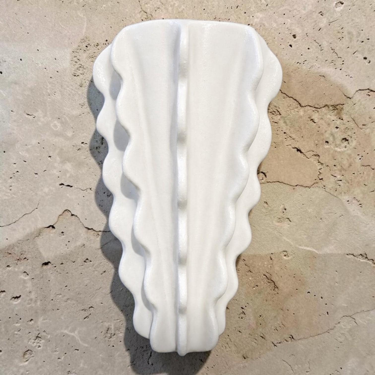 Soles — Wall Sconce, handmade ceramic