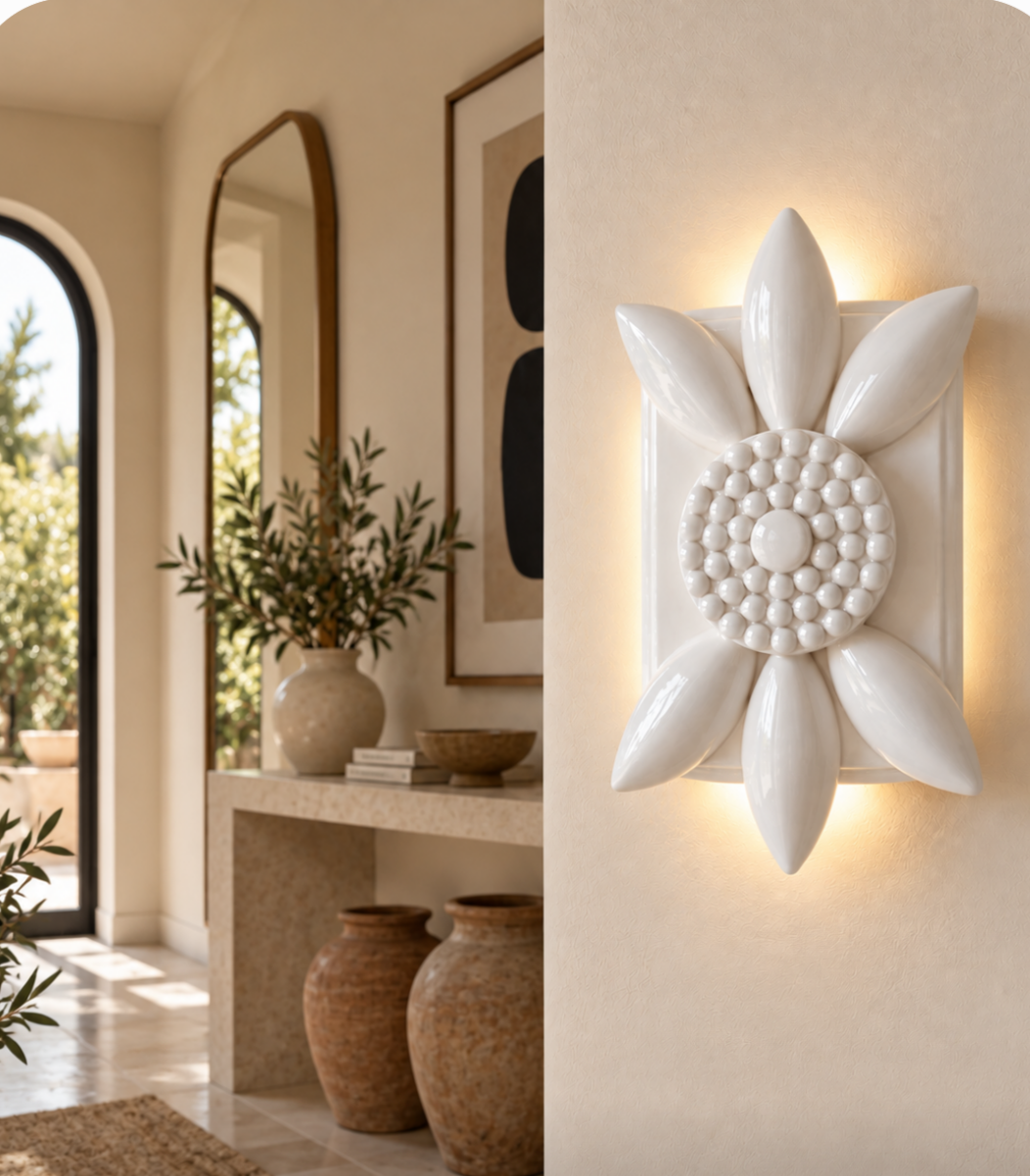 Wall sconce "Fleur"