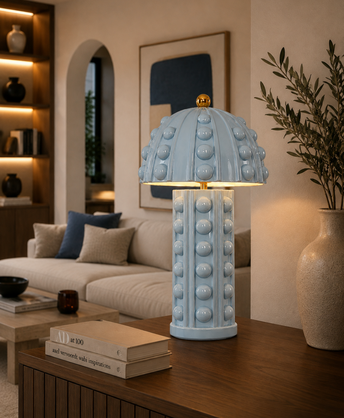 Mushroom Table Lamp — Large