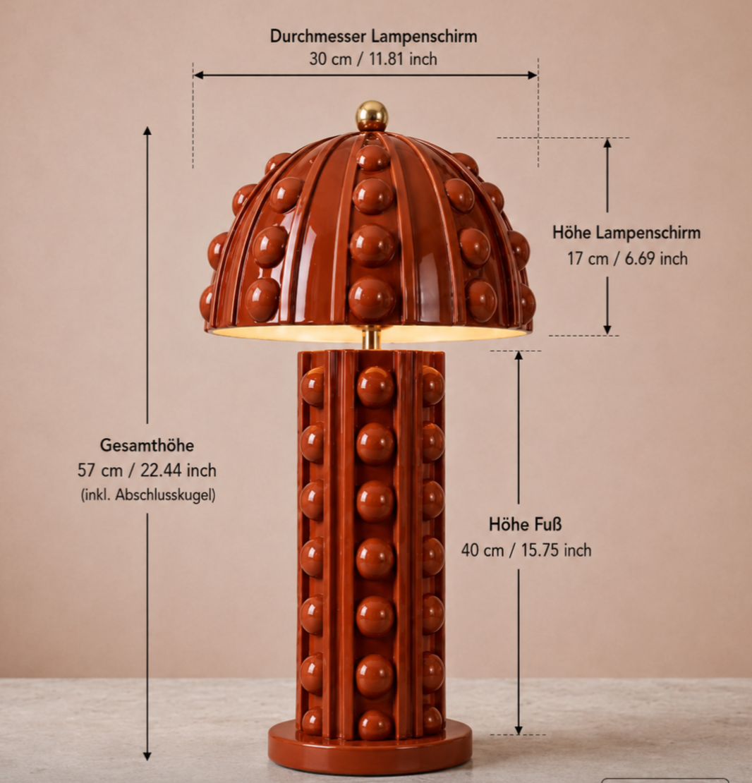 Mushroom Table Lamp — Large