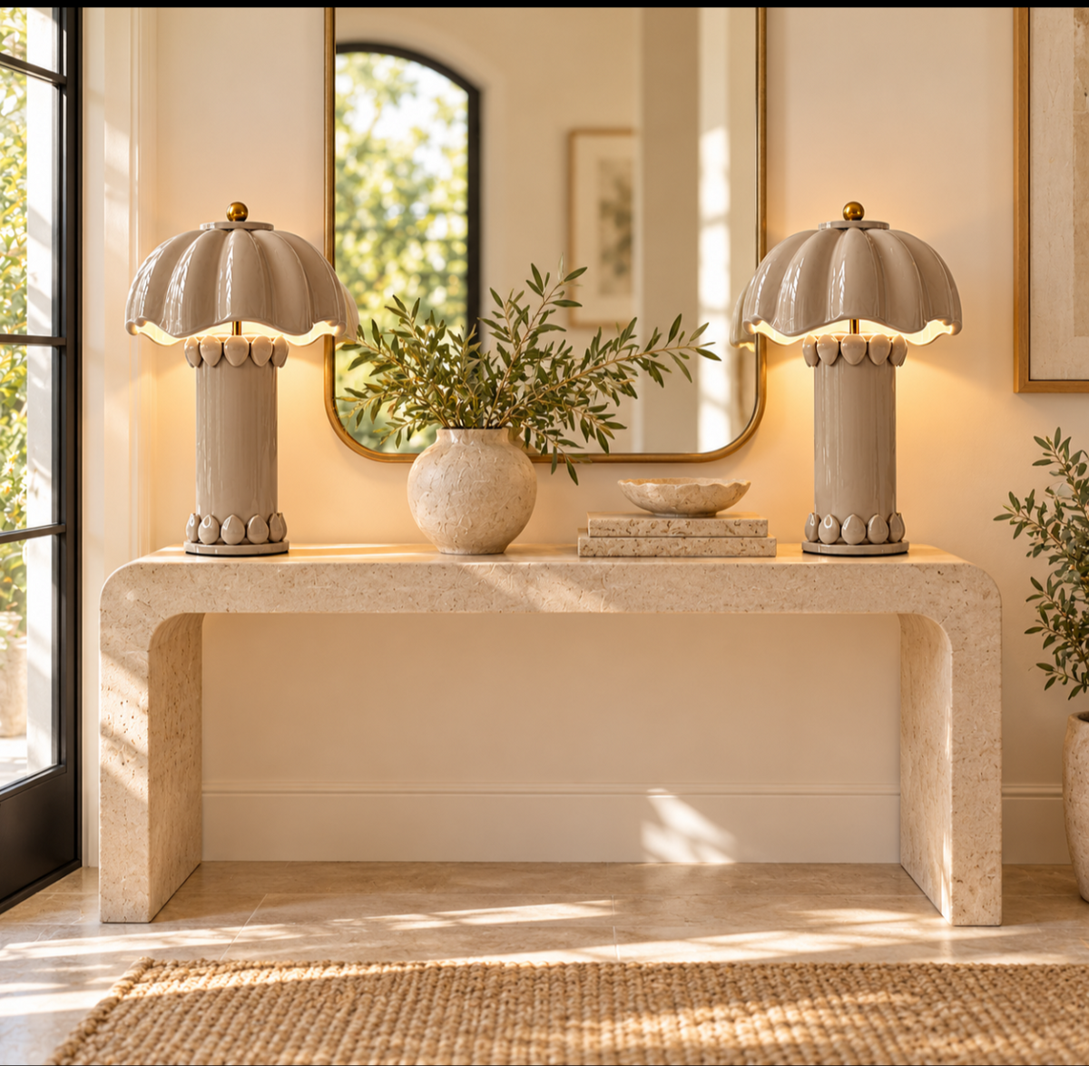 Tablelamp CALYPSO— Handmade Ceramic