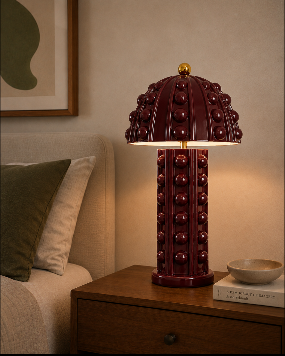Mushroom Table Lamp — Large