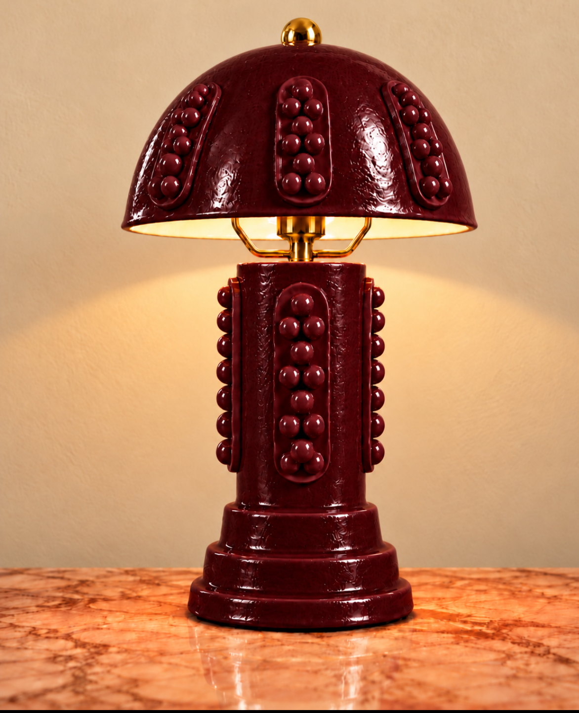 Paloma - tablelamp art Deco