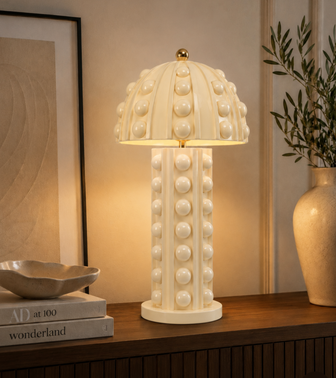 Mushroom Table Lamp — Large
