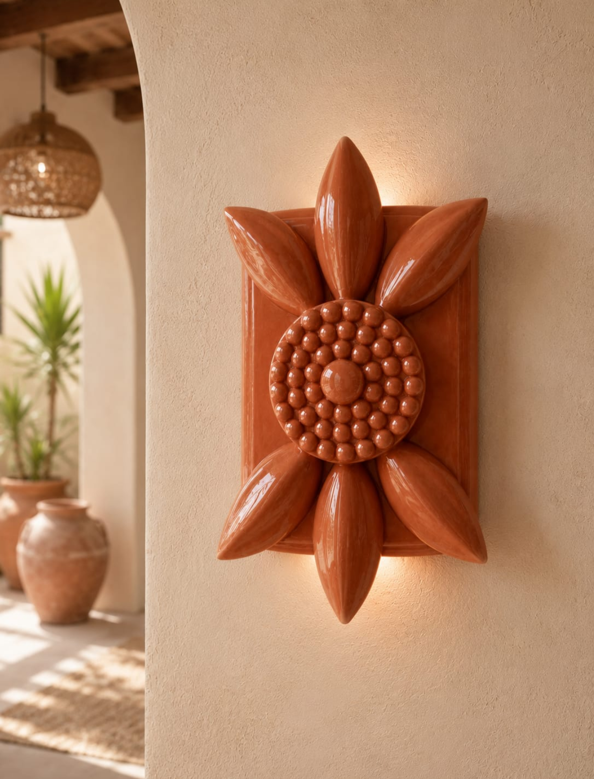Wall sconce "Fleur"