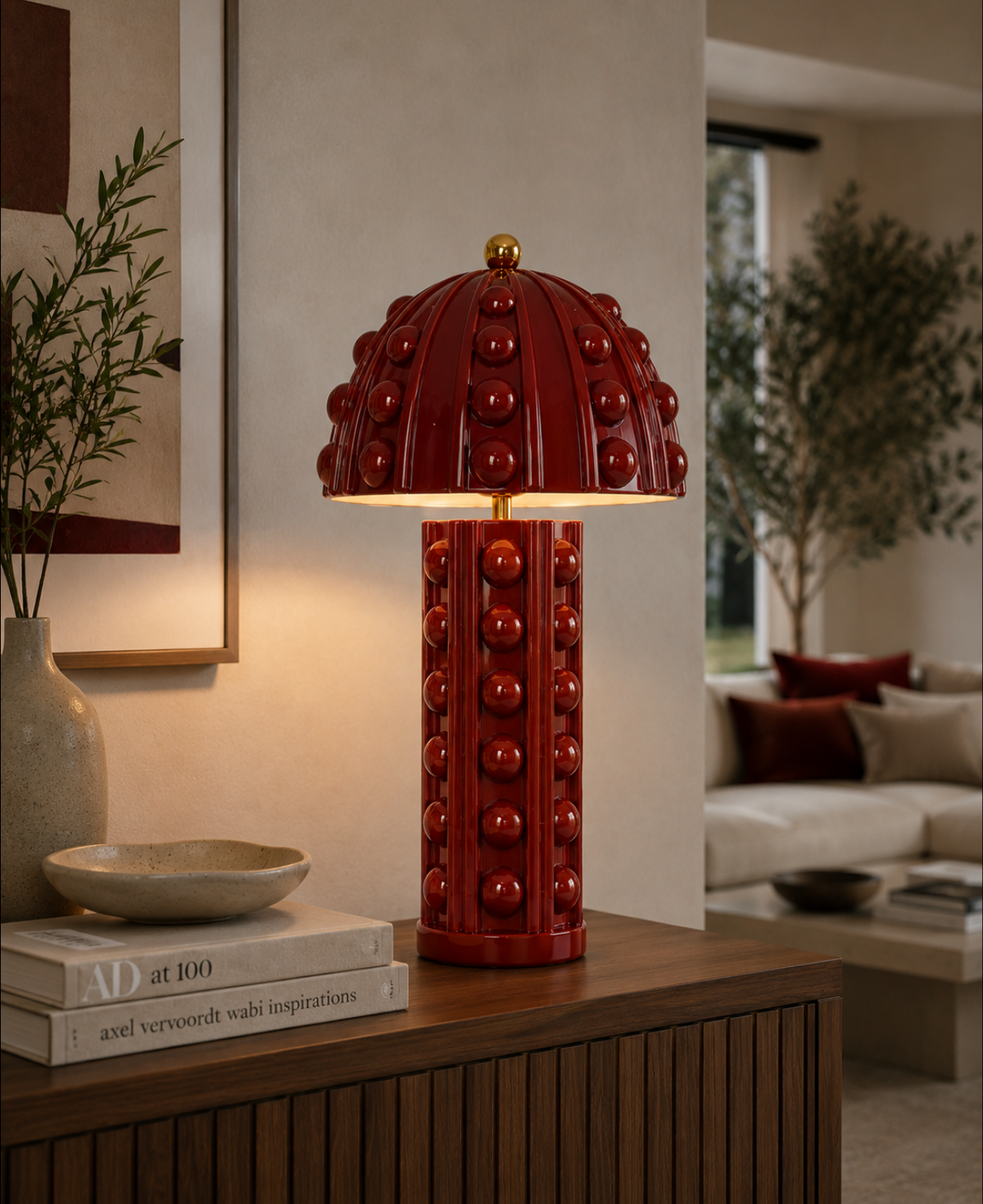 Mushroom Table Lamp — Large