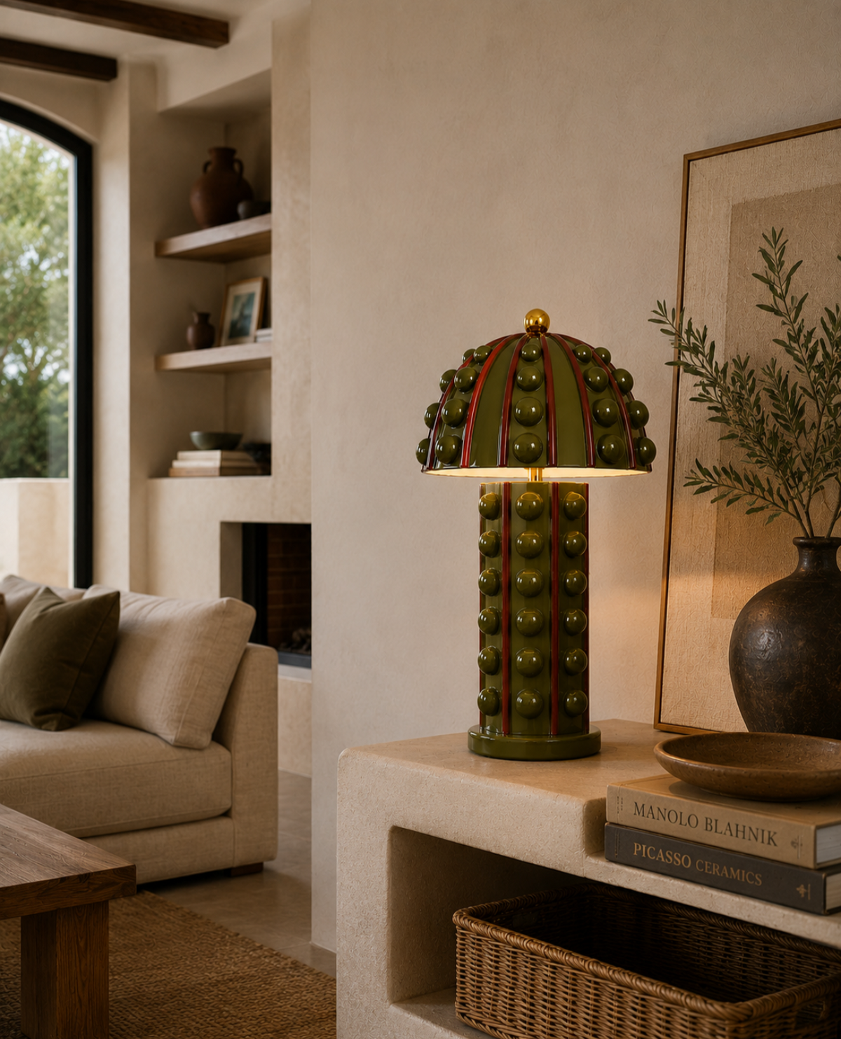 Mushroom Table Lamp — Large