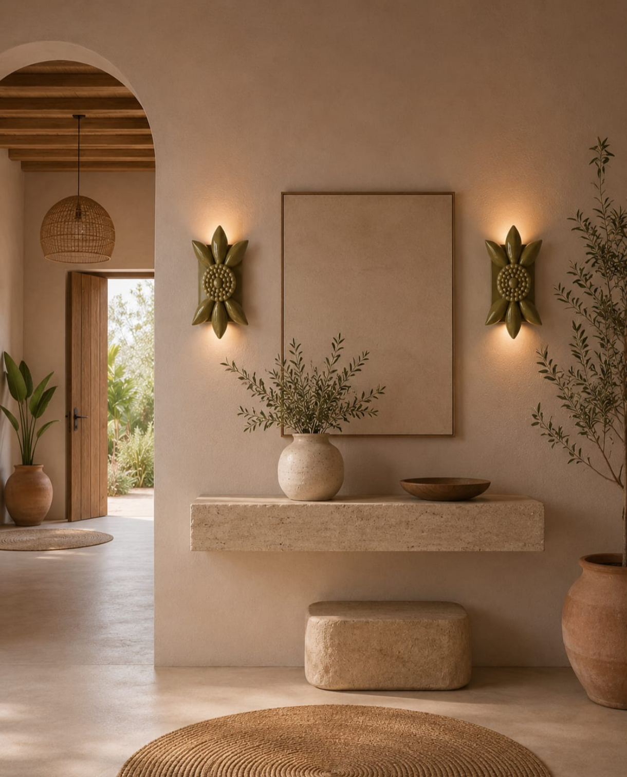 Wall sconce "Fleur"