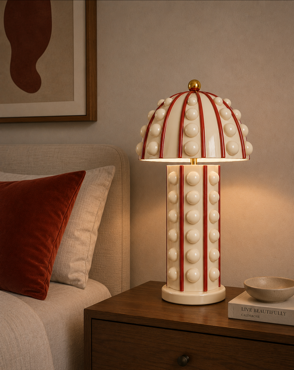 Mushroom Table Lamp — Large