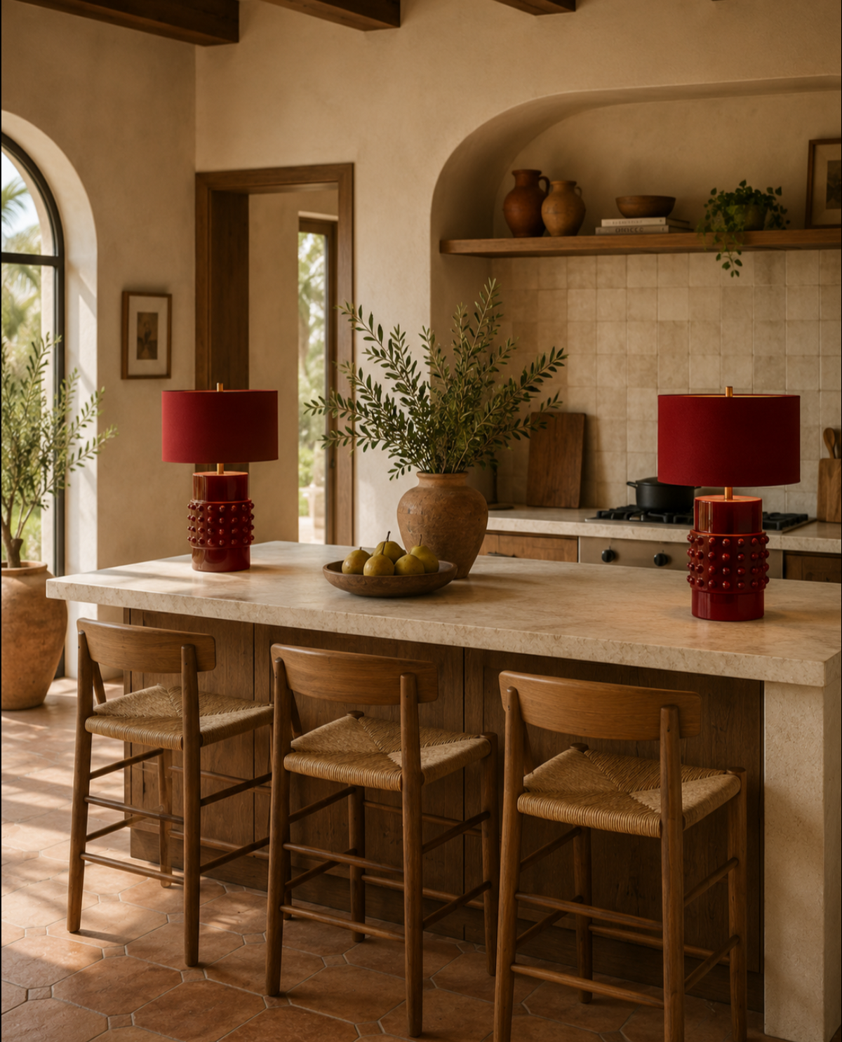 Table Lamp Candra — Handmade Ceramic